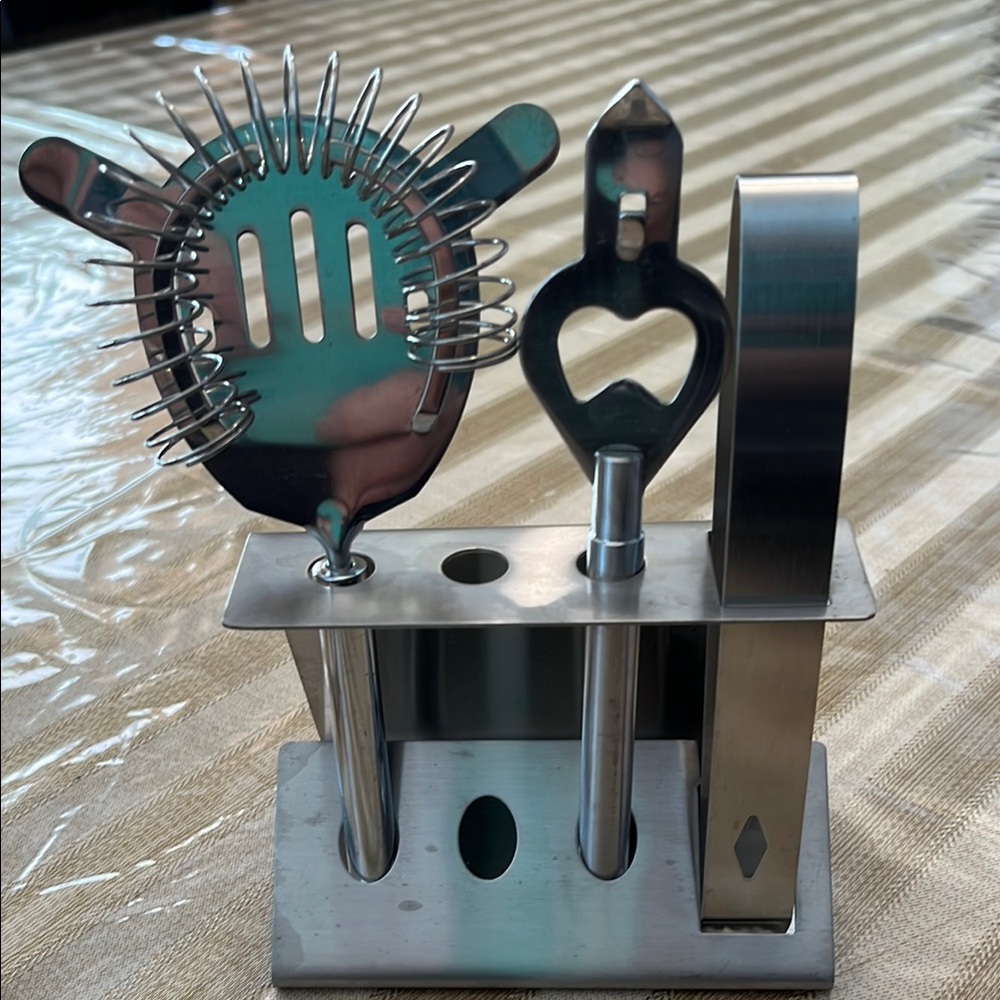 Stainless Steel Bar Tool Set